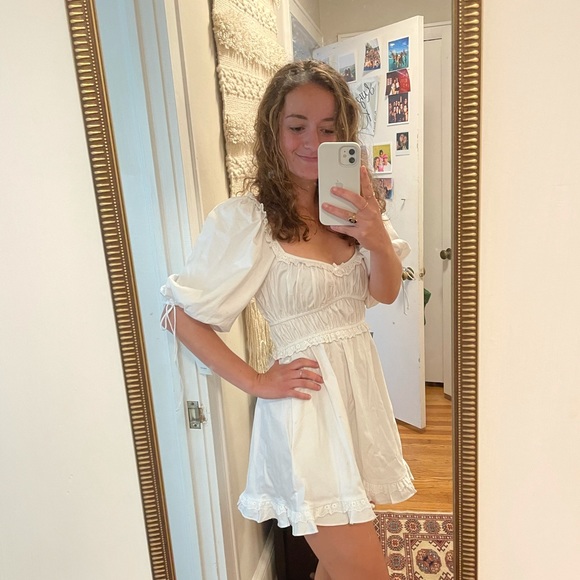 Lemons Poplin Jackson Mini Dress 